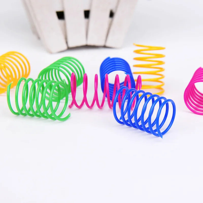 20pcs Spring Coil Cat Toys